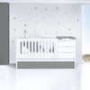 Convertible crib 70x140 cm white/anthracite · Sero More Antracita K546-M7758