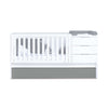 Convertible crib 70x140 cm white/anthracite · Sero More Antracita K546-M7758