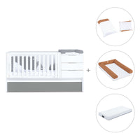 Convertível 70x140 cm branco/antracite · Sero More Antracita K546-M7758