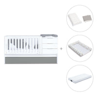 Convertível 70x140 cm branco/antracite · Sero More Antracita K546-M7758