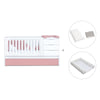 Verwandelbares Babybett 70x140 cm weiss/rosa · Sero More Quarzo K546-M7759