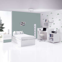 Convertible crib 70x140 cm white/eucalyptus · Sero Kubo Eucalyptus K551-M7757
