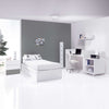 Convertible crib 70x140 cm white/anthracite · Sero Kubo Antracita K551-M7758