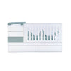 Convertible crib 70x140 cm white/eucalyptus · Sero Kubo Eucalyptus K551-M7757