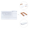 White convertible crib 70x140cm with drawers or trundle bed · Sero Kubo K551