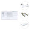 White convertible crib 70x140cm with drawers or trundle bed · Sero Kubo K551