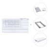 White convertible crib 70x140cm with drawers or trundle bed · Sero Kubo K551