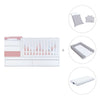 Verwandelbares Babybett 70x140 cm weiss/rosa · Sero Kubo Quarzo K551-M7759