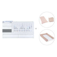 Convertível 70x140 cm branco/antracite · Sero Kubo Antracita K551-M7758