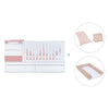 Verwandelbares Babybett 70x140 cm weiss/rosa · Sero Kubo Quarzo K551-M7759