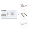 Beige/white convertible crib 70x140cm with drawers or trundle bed · Sero Kubo K551-M7753