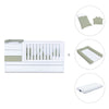 Convertible crib with trundle bed/drawers (70x140 cm) green-olive · Sero Kubo K551N-M7756