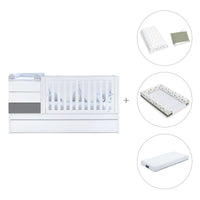 Convertível 70x140 cm branco/antracite · Sero Kubo Antracita K551-M7758