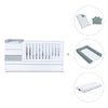 Grey/white convertible crib 70x140cm with drawers or trundle bed · Sero Kubo K551-M7778