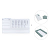 White convertible crib 70x140cm with drawers or trundle bed · Sero Kubo K551