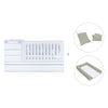 White convertible crib 70x140cm with drawers or trundle bed · Sero Kubo K551