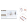 Beige/white convertible crib 70x140cm with drawers or trundle bed · Sero Kubo K551-M7753