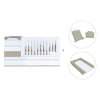Beige/white convertible crib 70x140cm with drawers or trundle bed · Sero Kubo K551-M7753