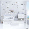 Convertible crib 70x140 cm white/anthracite · Sero Bubble Antracita K554-M7758