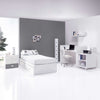 Convertible crib 70x140 cm white/anthracite · Sero Bubble Antracita K554-M7758