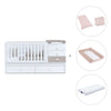 White/beige convertible crib with drawers/trundle bed · Sero Bubble K554-M7753