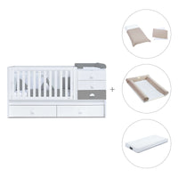 Convertível 70x140 cm branco/antracite · Sero Bubble Antracita K554-M7758