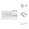 Verwandelbares Babybett 70x140 cm weiss/rosa · Sero Bubble Quarzo K554-M7759