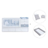White/blue convertible crib with drawers/trundle bed · Sero Bubble K554-M7741