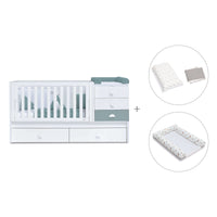 Convertível 70x140 cm branco/eucalipto · Sero Bubble Eucalyptus K554-M7757