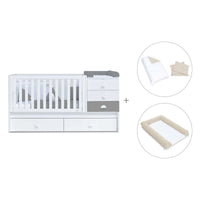 Convertível 70x140 cm branco/antracite · Sero Bubble Antracita K554-M7758