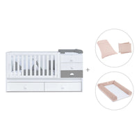 Convertível 70x140 cm branco/antracite · Sero Bubble Antracita K554-M7758