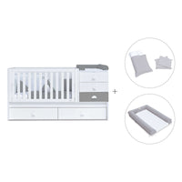 Convertível 70x140 cm branco/antracite · Sero Bubble Antracita K554-M7758