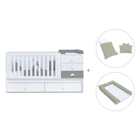 Convertível 70x140 cm branco/antracite · Sero Bubble Antracita K554-M7758