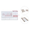 Verwandelbares Babybett 70x140 cm weiss/rosa · Sero Bubble Quarzo K554-M7759