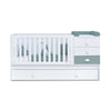 Convertible crib 70x140 cm white/eucalyptus · Sero Bubble Eucalyptus K554-M7757