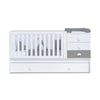 Convertible crib 70x140 cm white/anthracite · Sero Bubble Antracita K554-M7758