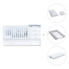 White convertible crib with drawers/trundle bed · Sero Bubble K554