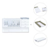 White convertible crib with drawers/trundle bed · Sero Bubble K554