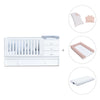 Convertível 70x140 cm com cama extra/gavetas em branco · Sero Bubble K554