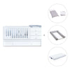 White convertible crib with drawers/trundle bed · Sero Bubble K554