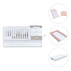 Lit évolutif 70x140 cm avec lit/tiroirs gigogne en blanc/beige · Sero Bubble K554-M7753