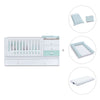 White/mint convertible crib with drawers/trundle bed · Sero Bubble K554-M7755