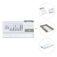 Convertível 70x140 cm branco/antracite · Sero Bubble Antracita K554-M7758