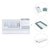White/greyconvertible crib with drawers/trundle bed · Sero Bubble K554-M7778