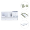 White/greyconvertible crib with drawers/trundle bed · Sero Bubble K554-M7778