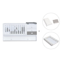 Convertível 70x140 cm branco/antracite · Sero Bubble Antracita K554-M7758