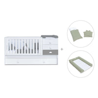 Convertível 70x140 cm branco/antracite · Sero Bubble Antracita K554-M7758