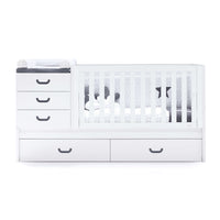 Ethnik convertible crib with trundle bed/drawers · Sero Joy K559-M7769