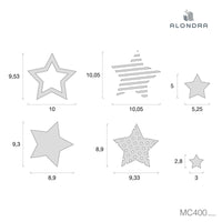 Vinil decorativo de estrelas infantiles · Mondo di Stelle MC422