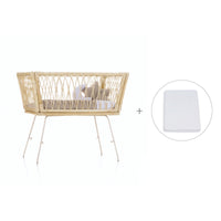 Rattan baby crib of 50x80 cm · Moai RC1600-N99